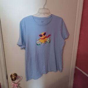 Women's Kim Rogers Perfectly Soft Easter Graphic Tshirt